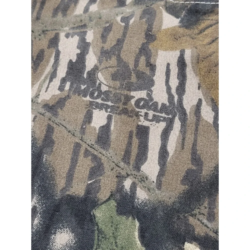 Vintage Mossy Oak Pants Men's 3XL Breakup Camo Hunting Adjustable Waist USA